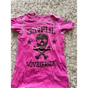 Sinful love and pride tshirt